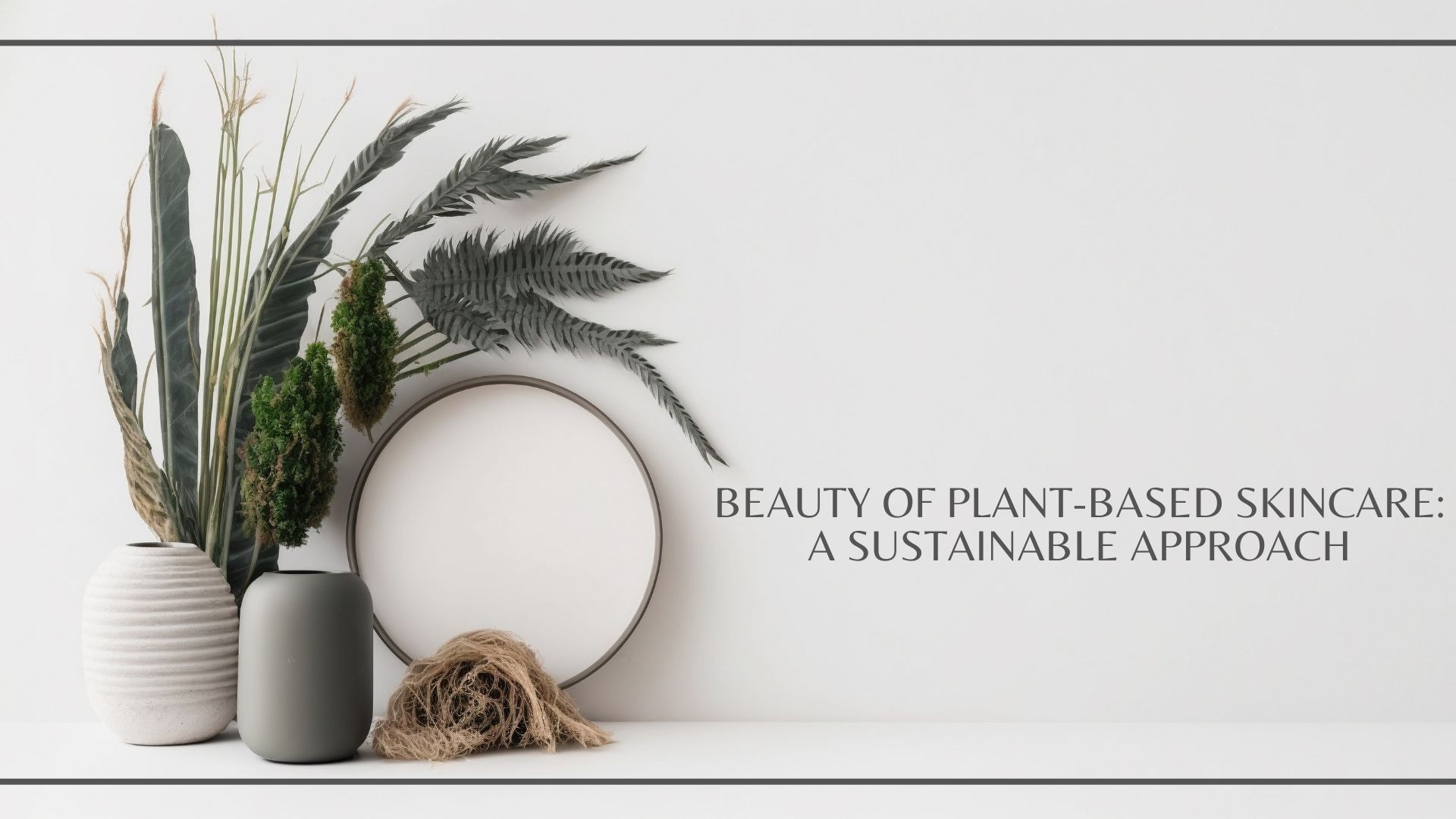 Beauty of Plant-Based Skincare: A Sustainable Approach